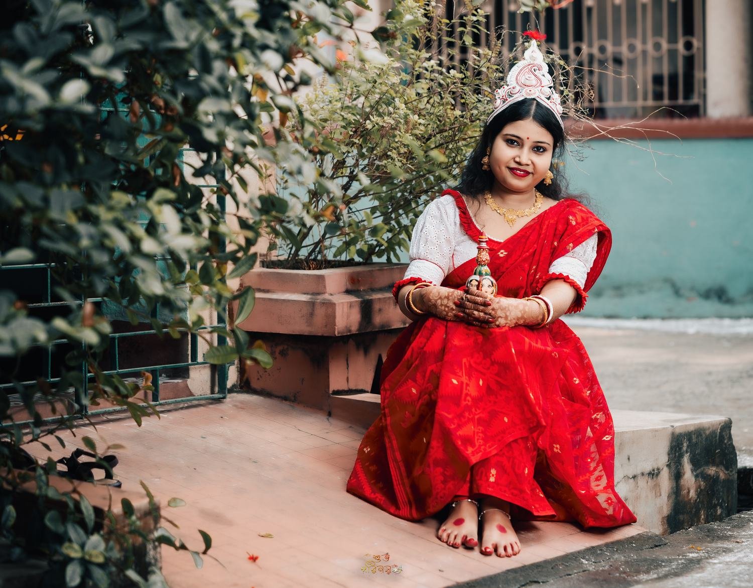 Bou bhaat morning, Bengali wedding photography by Subho Parinay