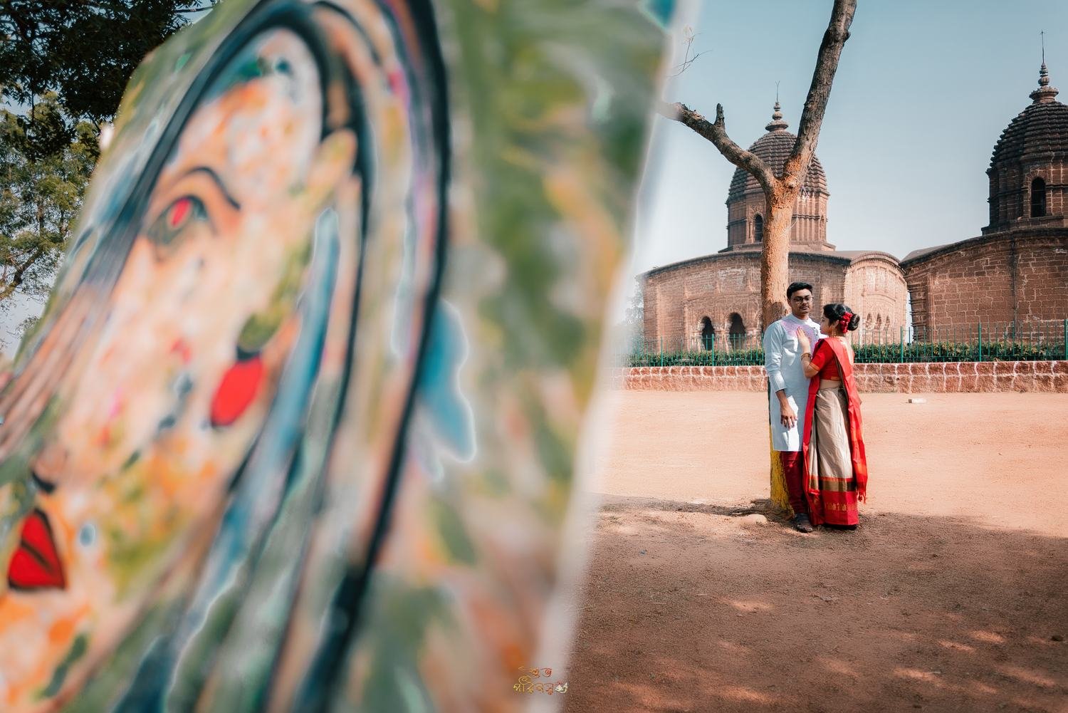 Evening, after the vows, Bengali wedding photography by Subho Parinay